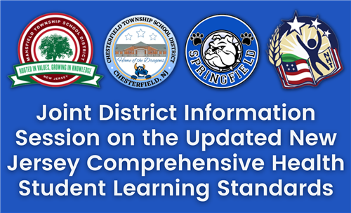 Joint District Information Session on the Updated New Jersey Comprehensive Health Student Learning Standards